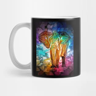 Elephant Mosaic Mug